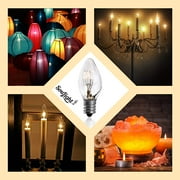 SouLight Incandescent 7W Light Bulbs, (12 Pack)