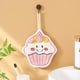 thumbnail image 1 of Lunxisen 1 Pcs Kitchen Dish Towel Cute Food Theme Kitchen Dishcloth Check Absorbent Drying Cleaning Dishcloth Bar Hilarious Hand Towel Gift for Baking, 1 of 8