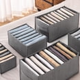 thumbnail image 4 of Divisor de ropa Caja de almacenamiento Armario Cajón Ropa interior Calcetines Organizador (B) Ndcxsfigh Libre de BPA, 4 of 4