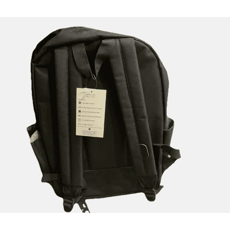 Lucky Brand Backpack Black Side Pockets 15” Laptop - Walmart.com
