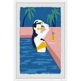 thumbnail image 3 of MARMONT HILL Pool Drink' Framed Painting Print - Multi-Color 8 x 12, 3 of 5
