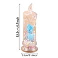 thumbnail image 3 of Outdor Flickering Flameless LED Candle For Home Desktop Tabletop Warm Light, 3 of 4