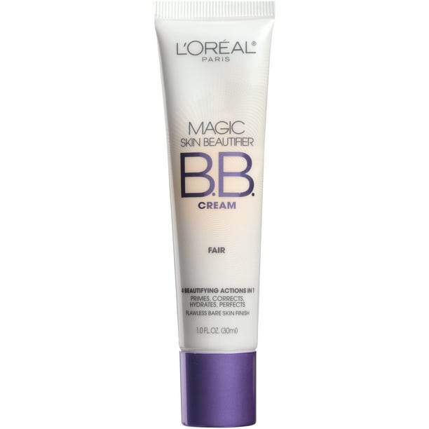 L'Oreal Paris Magic Skin Beautifier BB Cream, Fair, 1 fl oz - Walmart ...