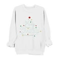 thumbnail image 2 of Craaazy Christmas Sweatshirt for Women Crewneck Long Sleeve Sweatshirts Casual Christmas Graphic Shirts Letter Printed Pullover Tops Gifts, 2 of 6