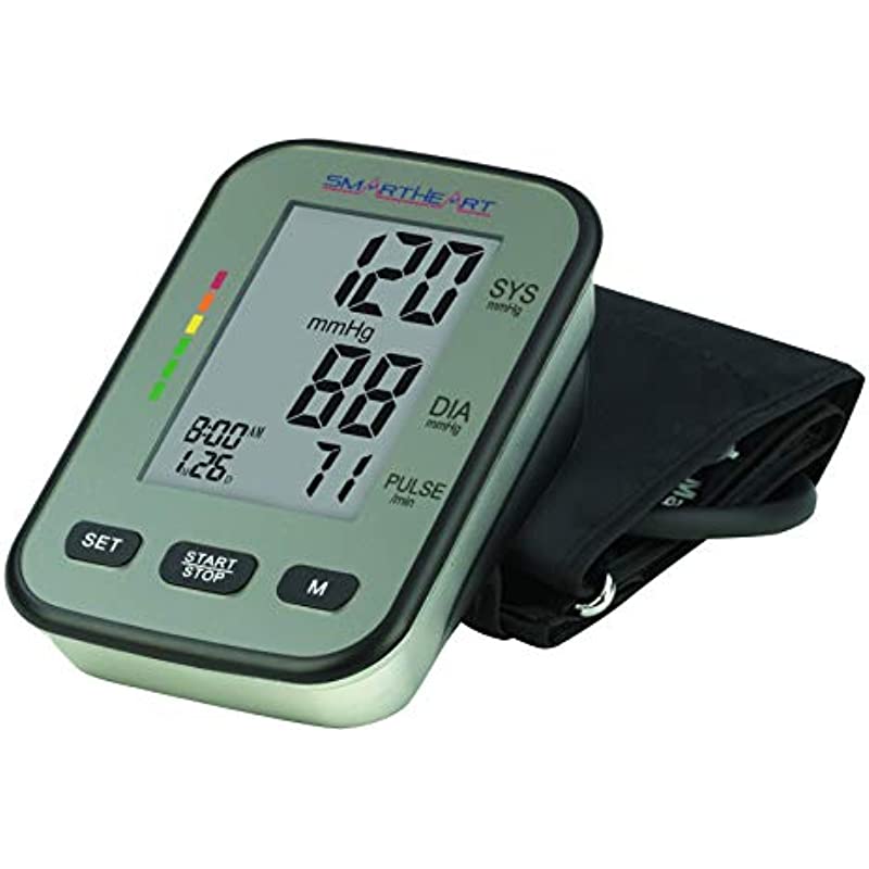 SmartHeart Blood Pressure Monitor WideRange Upper Arm Cuff Talking