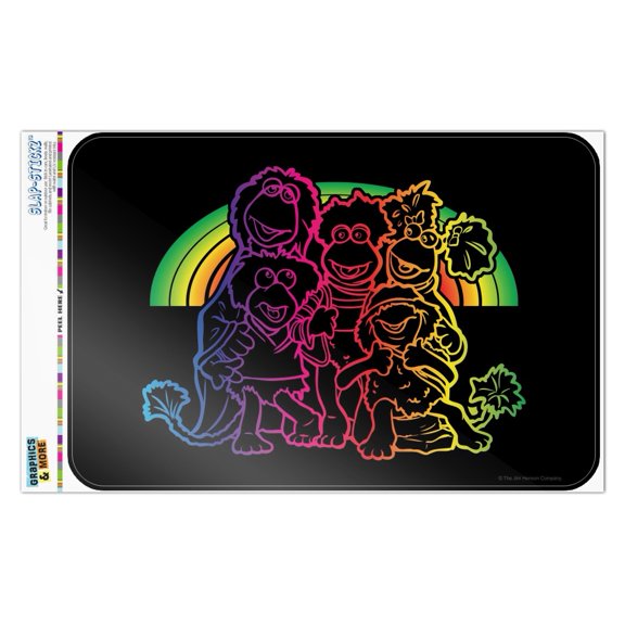 Fraggle Rock Retro Rainbow Home Business Office Sign