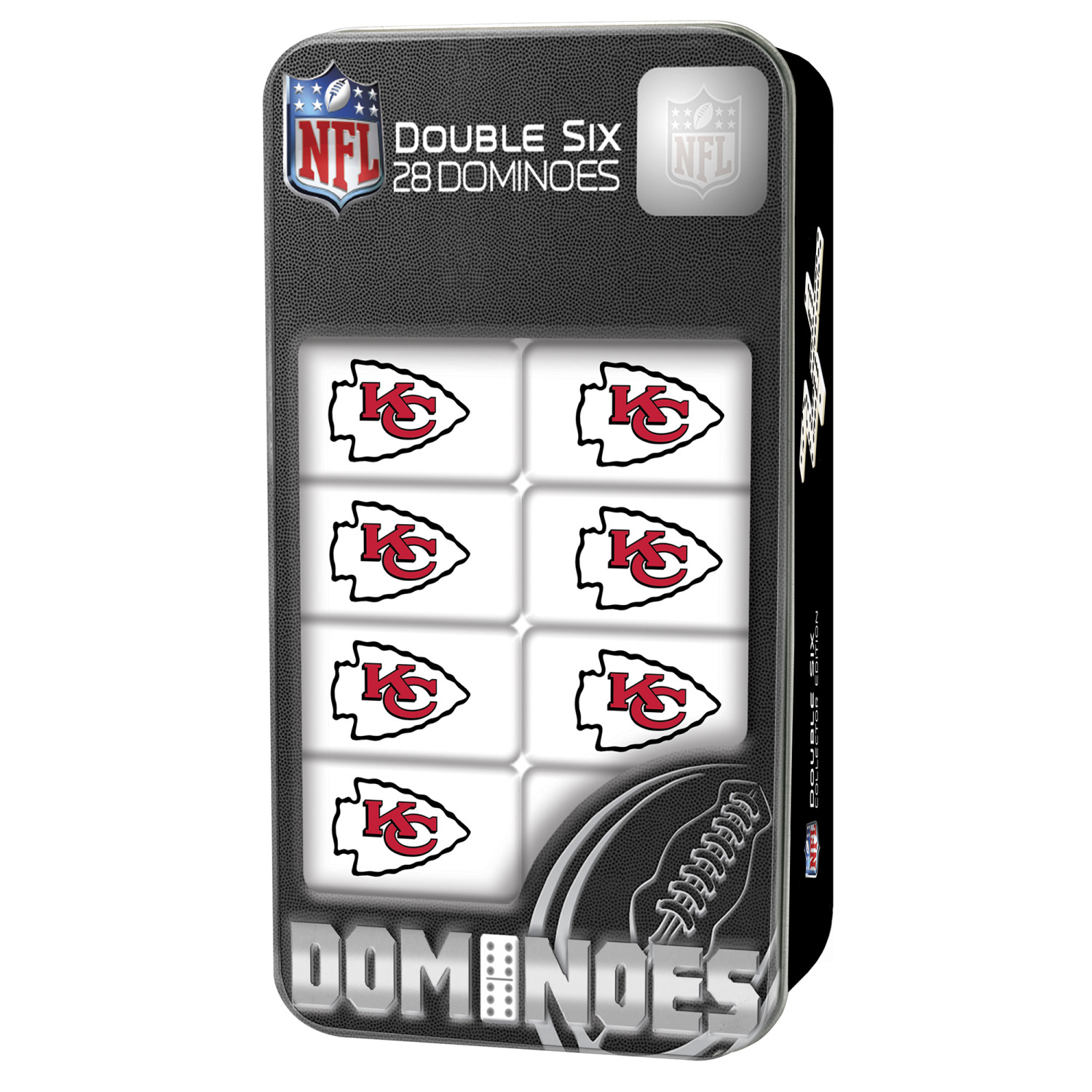MasterPieces NFL Kansas City Chiefs Dominoes Game