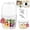 White, variant on Portable Electric Garlic Chopper, 2 Bowls(1 Cup&1.5 Cup) Cordless Mini Food Processor, Grind for Garlic, Onion, Meat (Blue)