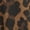 Brown Leopard, variant on Cotton Oversized Cropped Tee with Short Sleeves, Men's and Big Men's XS-5XL