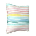 thumbnail image 2 of ZICANCN Colorful River Lines Throw Pillow Covers, Bed Couch Sofa Knit Decorative Pillow Covers for Living Room Farmhouse, 22"x22", 2 of 8