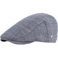 thumbnail image 7 of CoCopeaunts Newsboy Hat Autumn Winter Hat Men Women Plaid Ivy Cap Male Female Artist Painter Beret Hat Adjusted Cabbie Hat, 7 of 7