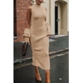 thumbnail image 3 of Conjunto de Dos Piezas para Mujer PRETTYGARDEN Cardigan de Punto Vestido Maxi Talla L, 3 of 7