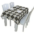 thumbnail image 3 of EREHome Brown Tablecloth 52x70 inches, 3 of 4