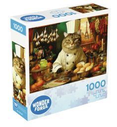 Ravensburger Wonder Forge Puzzle Series - Bon Appetit, 1000 Pc Jigsaw Puzzle for Teens Ages 14+