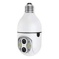 GARENAS 360 Panoramic Dual Lens Wifi E27 Bulb 2mp Small Binocular