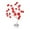 Red, variant on Qholemyo 24LED Rose Flower Tree Table Lamp USB Battery Powered Night Light Decorative LED Lights For Home Party And Wedding