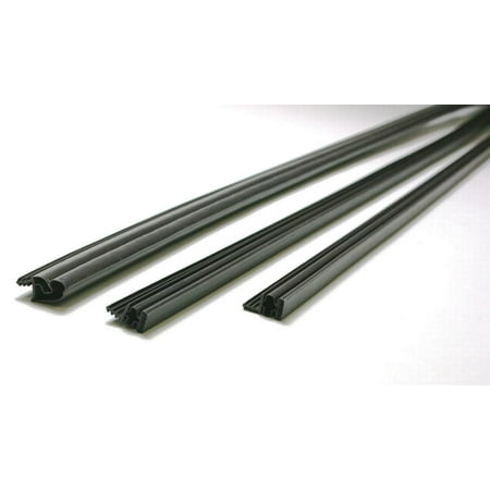 M-D 01636 Magnetic Kerf Weatherstrip, TPE Vinyl, Brown