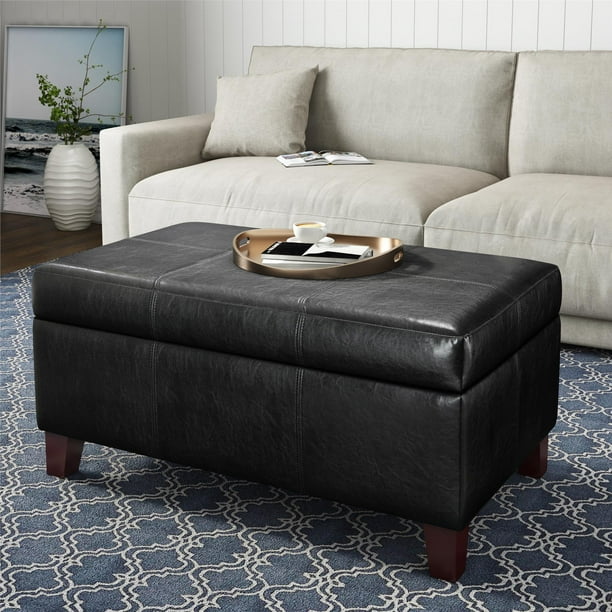 Top picks related reviews newsletter. dorel living rectangular upholstered storage ottoman black