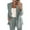 Gray, variant on Women's Fashion Lapel Slim Fit Cardigan Blazer Jacket Beige S