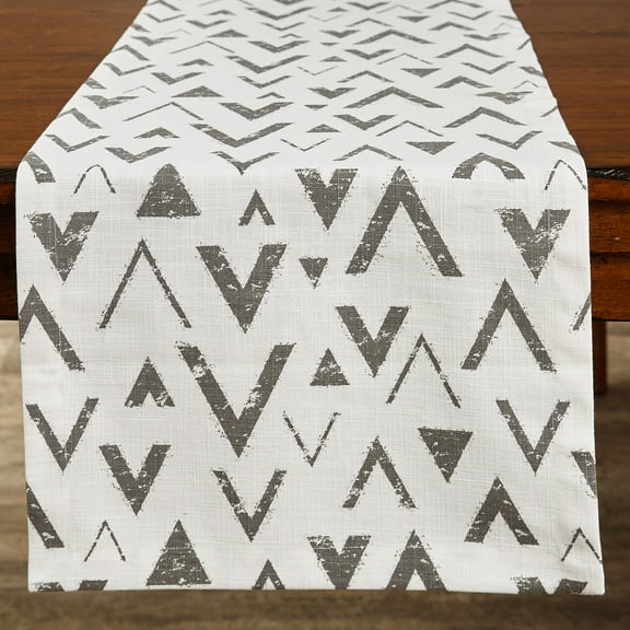 Split P Triangles Table Runner 15" x 72"