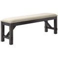 thumbnail image 1 of Crosley Furniture Hayden Dining Bench, Slate, 1 of 11