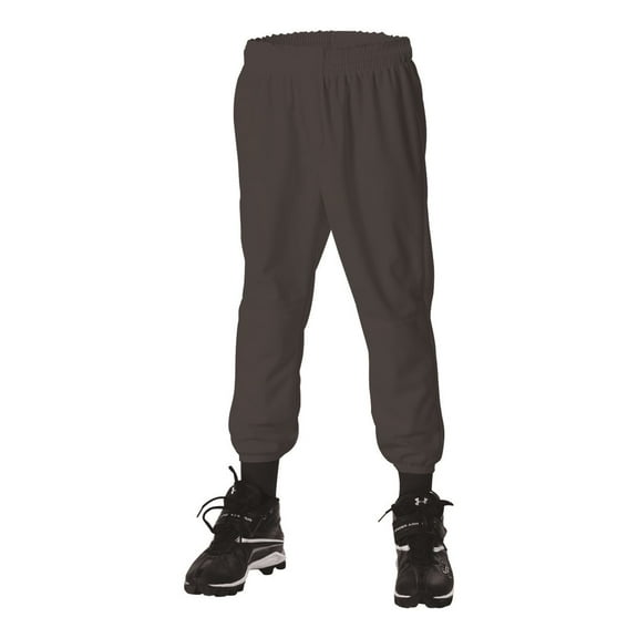 Pull Up Baseball Pants - Black