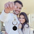 thumbnail image 1 of Hearth & Gear Metal Keychain Customizable DIY Keyring With Your Design For And Everyday Use, 1 of 5