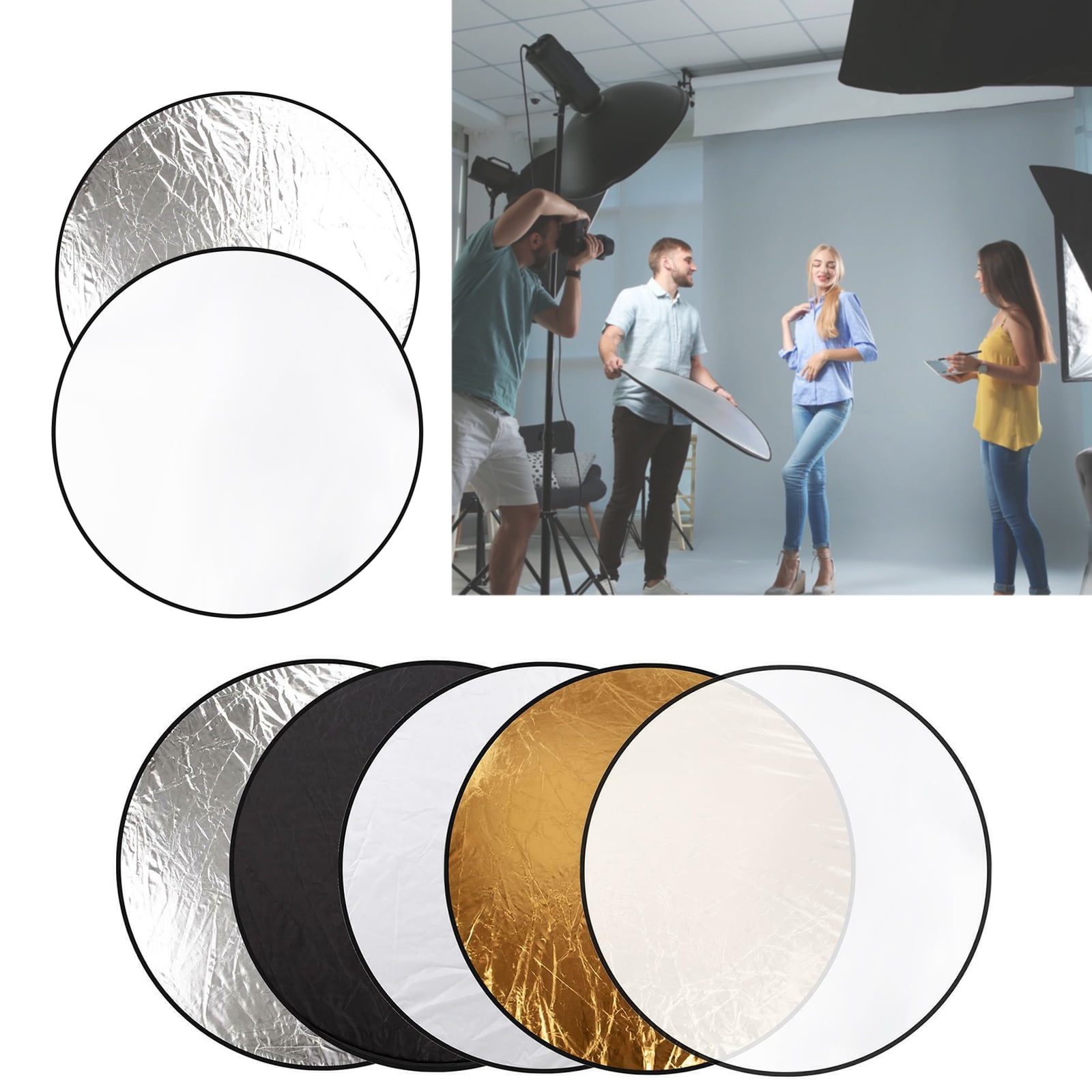 Electronics Light Reflector for any Photography Situation 10 Pcs 5in1
