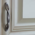 thumbnail image 4 of GlideRite 3 in. Center Twisted Cabinet Pull Hardware Handle, Satin Pewter, Pack of 5, 4 of 5