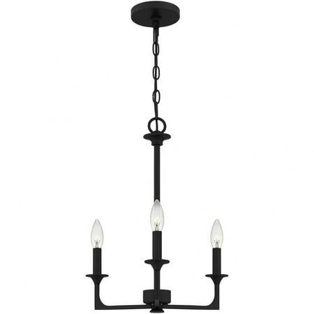 

3 Light Chandelier In Transitional Style-20 Inches Tall And 16 Inches Wide-Brushed Nickel Finish Quoizel Lighting Prc5016bn