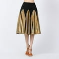 thumbnail image 3 of s de salón Ropa de para vestido de práctica Traje elástico Oro Hugo vestido de baile latino, 3 of 7