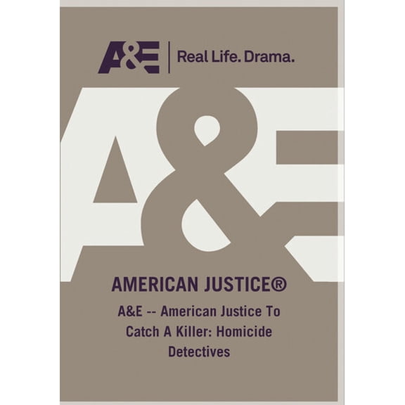 American Justice to Catch a Killer Homicide (DVD), A&E, Documentary