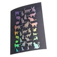 thumbnail image 3 of ADVEN Transparent Stickers with Multiple Pattern DIY Accessory Durable Colorful Crafts Nail Decoration Gift Packaging Multi-Purpose Cat, 3 of 6