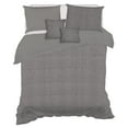 thumbnail image 1 of Safdie & Co. Clipped Jacquard Comforter Set 5PC - Matisse Double Queen, 1 of 2