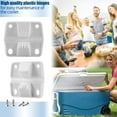 thumbnail image 2 of Cooler Plastic Hinges kit Replacement for Coleman Coolers - 4 Pack, 2 of 5