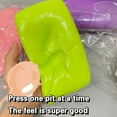 thumbnail image 2 of Slow Bounce Squishy Toy Extra Soft Long Sticky Cake Slow Music Bag Shape Decompression, 2 of 8