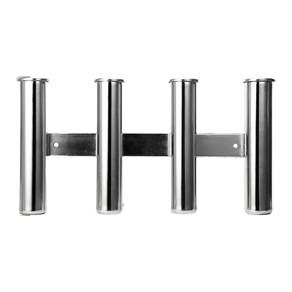 GARENDE Boat Fishing Rod Holder Accessories Freshwater Support Supplies Vertical Fishing 4 Tubes