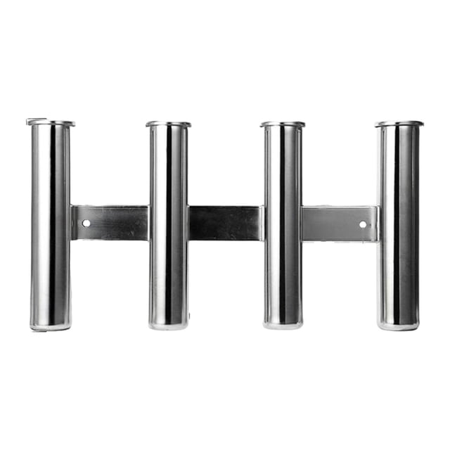 S SERENABLE Boat Fishing Rod Holder Accessories Fishing Pole Rack for Fishing Boat Canoe 4 Tubes
