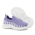 thumbnail image 2 of NOEGOEU Boys Girls Slip on Mesh Shoes Non Slip Soft Sole Breathable Lightweight Sneakers for Kids (Purple,12.5), 2 of 8