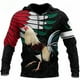 thumbnail image 4 of Sudadera con capucha para hombre, sudadera con capucha mexicana, estampado 3D, gráficos de gallo mexicano, camisetas de otoño, manga larga, ropa de calle, sudadera con capucha para hombre, 4 of 5