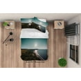 thumbnail image 2 of 3D Sky Sun Beach Landscape Quilt Cover Set Bedding Set Duvet Cover Pillowcases, 2 of 3