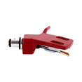 thumbnail image 4 of Turntable Headshell Aluminium Alloy Headshell Record Turntable Needle Replacement Phono Stylus Cartridges Rack Red, 4 of 6