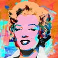 thumbnail image 4 of Stephen Chambers 20x20 Black Ornate Wood Framed With Double Matting Wall Art Titled - Marilyn Poppysunset, 4 of 6