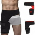 thumbnail image 4 of Necvior Hip Thigh Support Brace Groin Compression Wrap Pulled Groin Sciatic Nerve Pain, 4 of 11