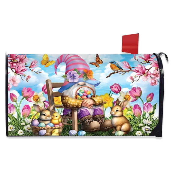 Briarwood Lane Easter Basket Gnome Mailbox Cover