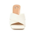 thumbnail image 6 of Journee Womens Oppal Open Toe Mid Stiletto Sandals, 6 of 8