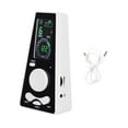 thumbnail image 3 of Kokiya Electronic Digital Metronome Rhythm Adjustment Multifunction LED Display Musical White, 3 of 9