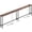 79 inch/Rustic Brown, variant on Amadwell 79" Narrow Sofa Console Table with Power Outlets, 5.9" Slim Side Table for Living Room, Entryway & Bedroom
