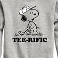 thumbnail image 3 of Peanuts - Teerific Snoopy - Toddler & Youth Crewneck Fleece Sweatshirt, 3 of 6