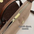 thumbnail image 2 of Mini bolso cruz para mujer, diseño de bloques de color, bolsos con correa ajustable, para mujer, bolso cuadr sólido, 2 of 2